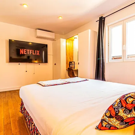Afrobohome, Experience Atypique, Familles Et Petits Groupes, Clim, 2 A 6 Personnes, Proche Centre Nimes, Garage Clos *