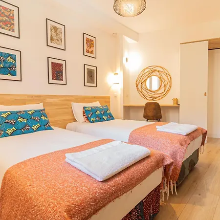 Feriehus Afrobohome, Experience Atypique, Clim, 2 A 6 Personnes, Proche Centre Nimes, Garage Clos *